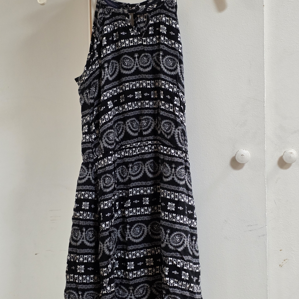 Aeropostale Black and White Mini Dress
